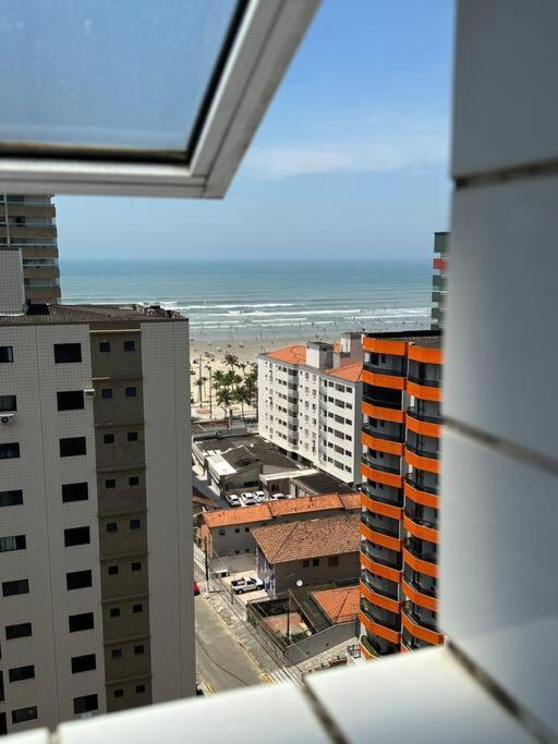Apto Em Praia Grande, Aviacao, 150 M Da Praia! Eksteriør bilde